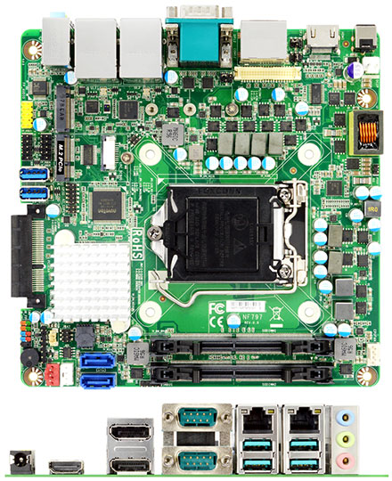 Jetway JNF797V-Q370 (Intel Coffee Lake)