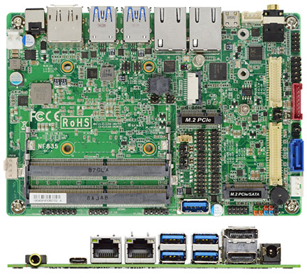 Jetway JNF835V-8265U (Intel Whiskey Lake)