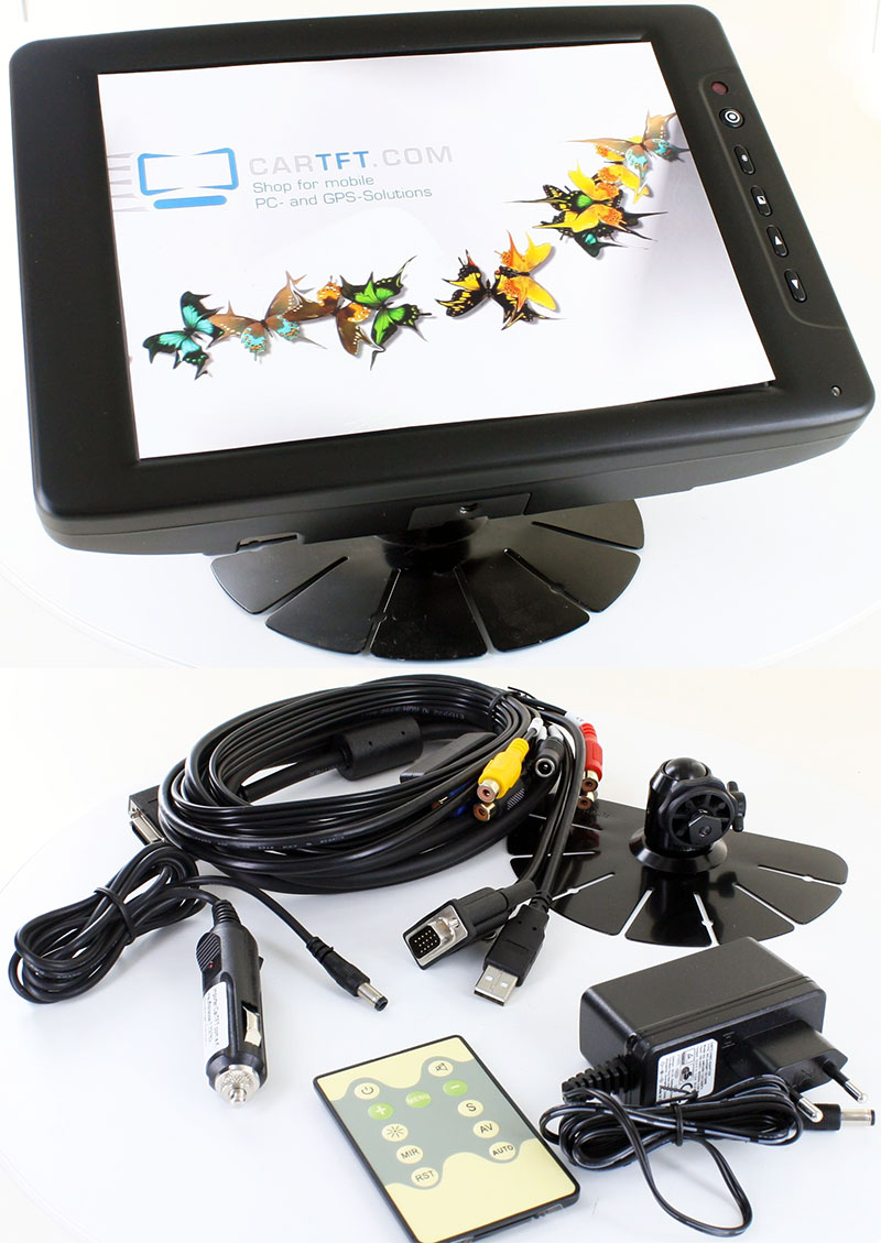 CTF840-<b>SH ULTRA</b> - VGA 8.4" TFT - Touchscreen USB - Video - Audio (<b>LED, 1000 nits</b>) <b>-TRANSFLECTIVE PRO-</b>