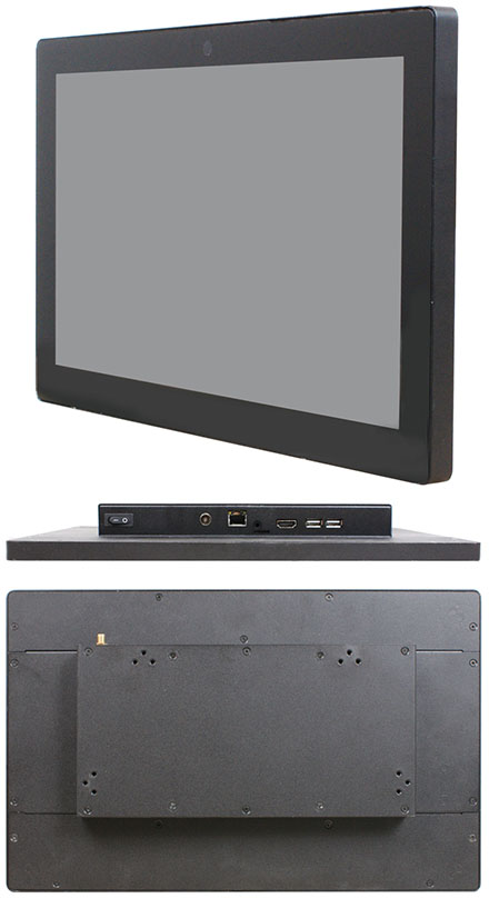 Jetway HPC-WV133 (13.3" Panel PC, ARM Cortex RK3288, 2GB RAM, 8GB Flash ROM, <b>9-36V Wide Voltage DC-in</b>)