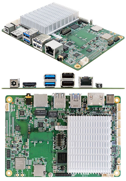 Jetway JR3399XL-2C (Rockchip ARM, 1x LAN)