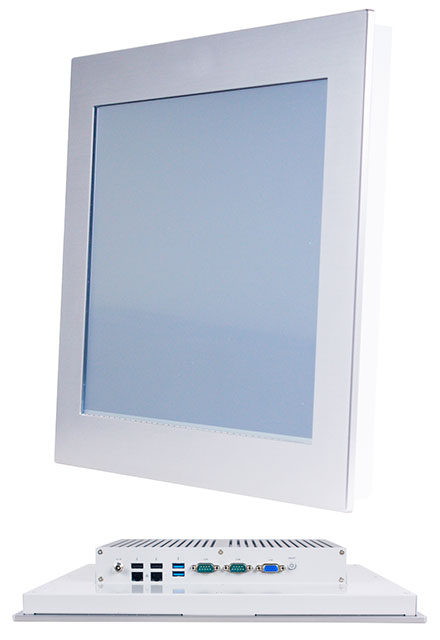 Jetway HPC-150SR-HD1900B Panel-PC (15" 1024x768 5W Touchscreen, Intel Celeron J1900, 4GB RAM)