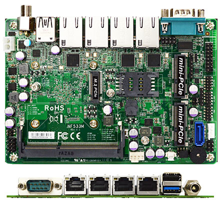 Jetway JNF533MS-1900 (Intel Bay-Trail)