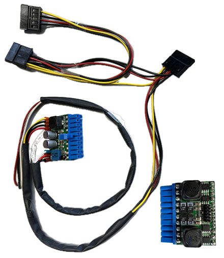 M3-ATX-HV 6-34V DC/DC (120 Watt) 3x SATA power connector, open lices [<b>SPECIAL ITEM</b>]